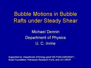 Bubble Motions in Bubble Rafts under Steady Shear