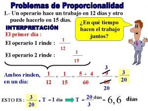 En 9 dias cuatro obreros trabajando 5 horas cada dia