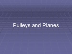 Pulley simple machine diagram