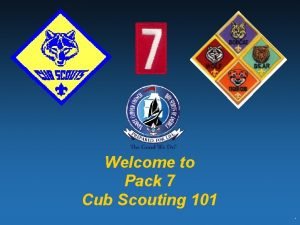 7 methods of cub scouting