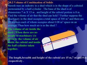 In the adjacent figure the height of a solid cylinder