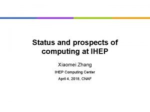 Ihep housing