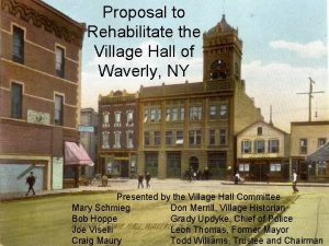 Waverly village hall