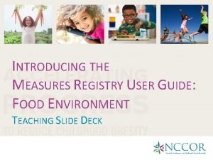 Nccor measures registry