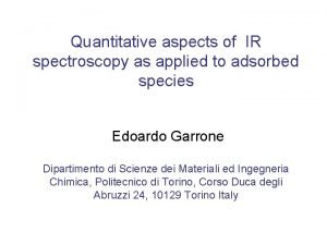 Ir spectroscopy