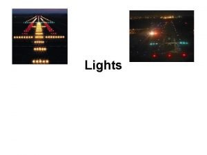 Stopway lights