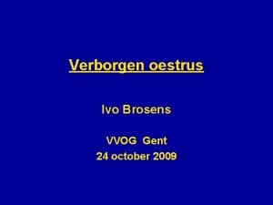 Ivo brosens