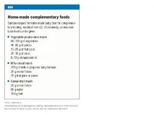 Prell C Koletzko B Breastfeeding and Complementary Feeding