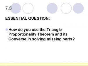Triangle proportionality theorem worksheet Triangle proportionality theorem worksheet