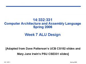 Cse 332 p3 Cse 332 p3