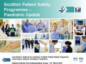Scottish patient safety programme