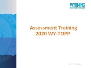 Wyoassessment