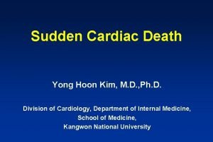 Causes of cardiac arrest