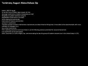 August alsina testimony zippyshare