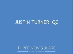 Justin turner qc