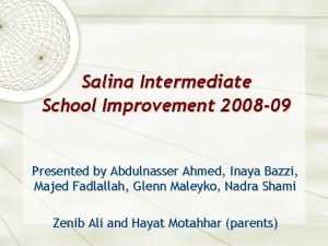 Salina intermediate
