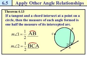 Applying angle relationships