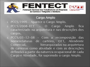 Cargo amplo