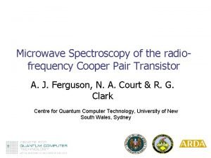 Microwave spectroscopy definition