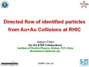 Directed flow of identified particles from AuAu Collisions