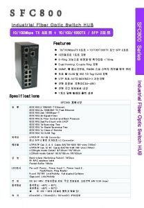 Industrial Fiber Optic Switch HUB 10100 Mbps TX