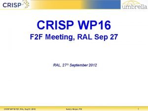 Crispwp