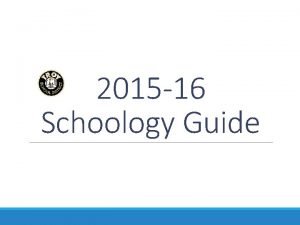 2015 16 Schoology Guide Deepening Learning Innovative Practice