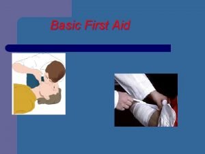 First aid anatomy