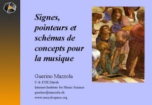 Signes pointeurs et schmas de concepts pour la