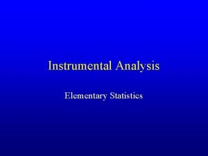 Significant figures statistics