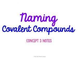 Chapter 9 Chemical Names and Formulas Ionic Compounds