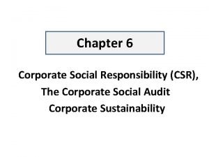 Business responsibility examples Business responsibility examples