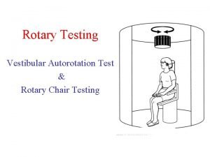 What is rotary chair testing? What is rotary chair testing?