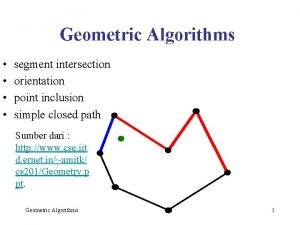 Segment geometry