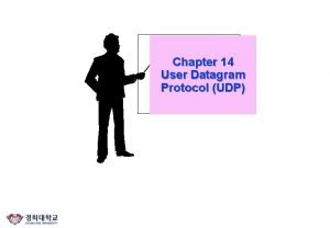 Chapter 14 User Datagram Protocol UDP 14 1