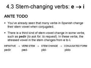 Intentalo provide the appropriate forms of these verbs
