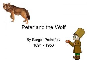 Peter and the wolf instrument matching