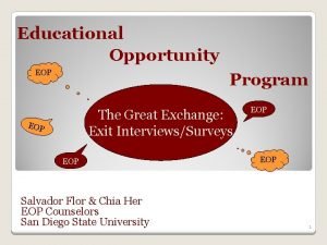 Eop sdsu