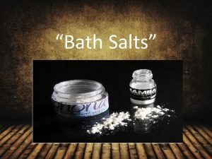 White rush bath salts
