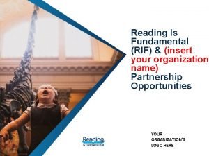 Reading is fundamental logo