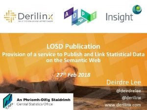 LOSD Publication Provision of a service to Publish