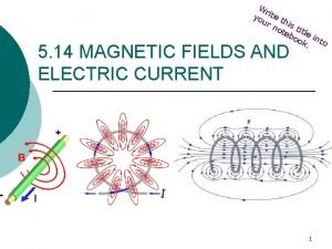 Conventional current