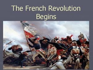 French revolution essential questions