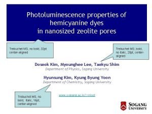 Photoluminescence properties of hemicyanine dyes in nanosized zeolite