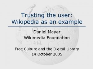 Daniel mayers wikipedia