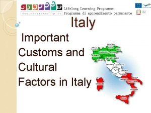 Italy customs Italy customs