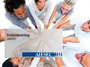 Aiesec about