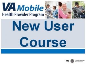 New User Course Agenda Module 1 Settings Module