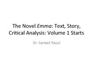 Emma text Emma text
