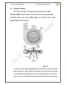 A course in Turbomachinery Lecturer Dr Naseer AlJanabi